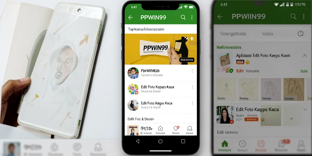 Tampilan antarmuka PPWIN99 yang memudahkan proses editing foto.