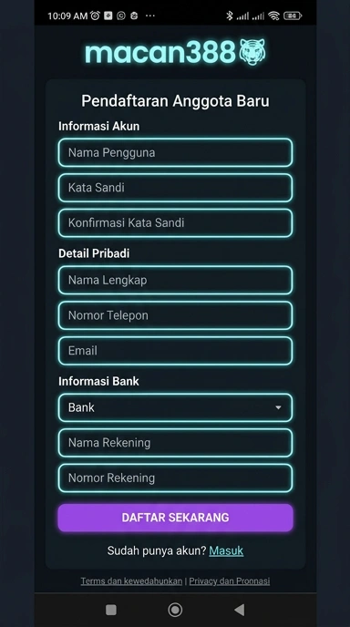 Panduan Lengkap Daftar Akun macan388